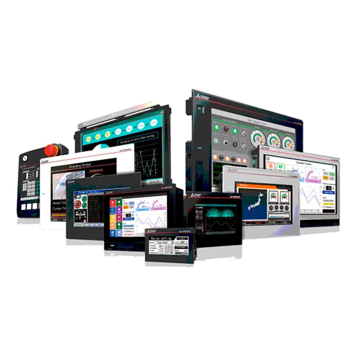 HMI MITSUBISHI GOT 2000