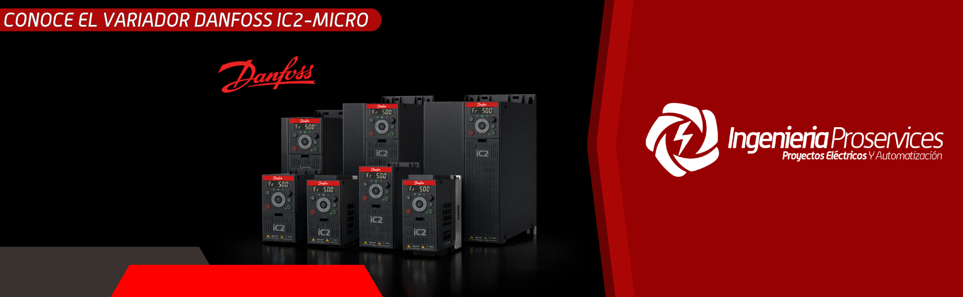 Conoce el variador de frecuencia Danfoss IC2-Micro